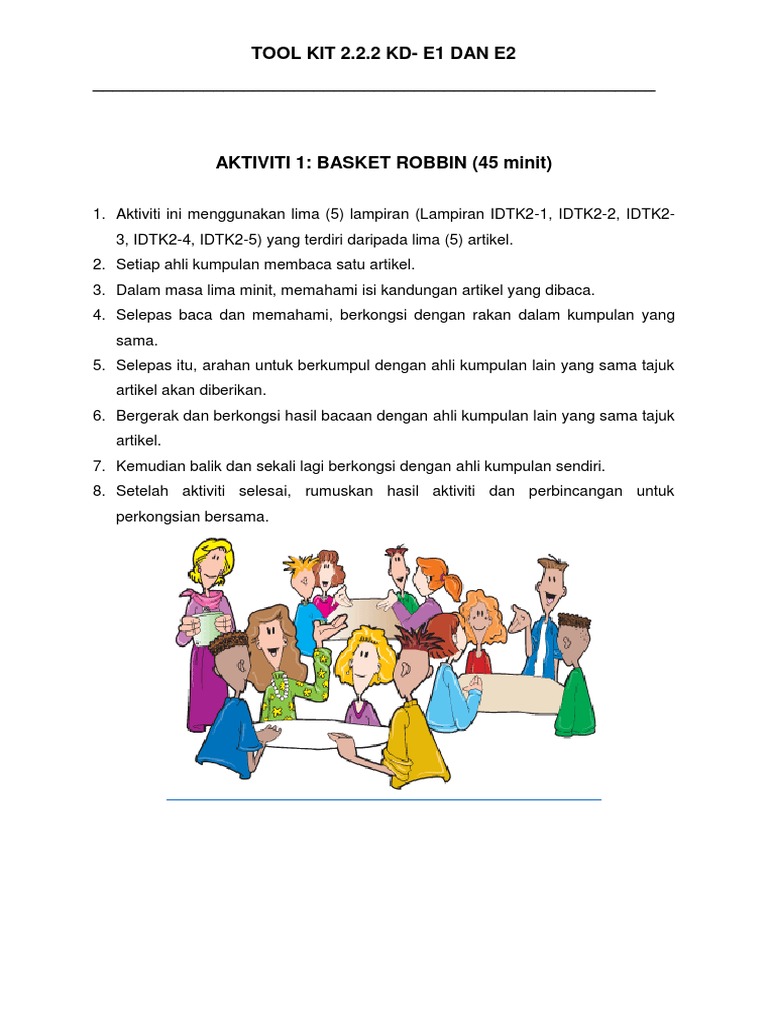 Tool Kit 2.2.2 Kd-E1 Dan E2 | PDF | Teachers | Observation
