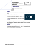 Pintura Anticorrosiva: Especificaciones Tecnicas Construccion Y Mantenimiento de Carreteras Y Aeropuertos