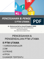 PTM - Pencegahan & Pengendalian 5 PTM Utama