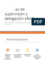 Técnicas de Supervisión y Delegación Efectiva PDF