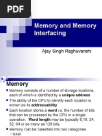 Memory Interfacing