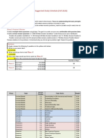 Coaching Actuaries Exam LTAM Suggested Study Schedule (Fall 2020)