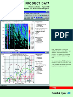 Product Data: Order Analysis - Type 7702 For PULSE, The Multi-Analyzer System