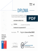 SENCE Certificado 30h Introducción A La Programación PDF