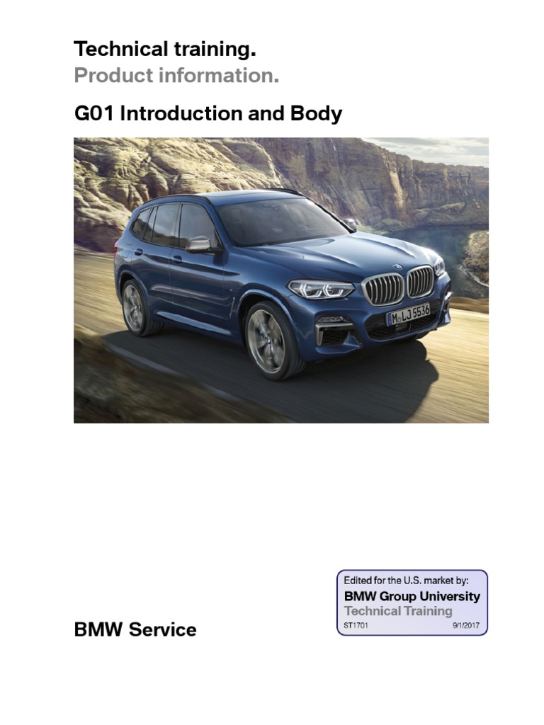 01 - G01 Introduction and Body | PDF | Trailer (Vehicle) | Motor Vehicle