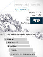 Pelayanan Informasi Obat - Konseling