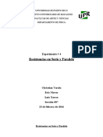 FISI 3174 087 Informe 4-Resistencias en Serie y Paralelo