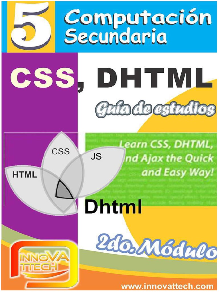 Clase1 DHTML | PDF | Hojas de estilo en cascada | HTML dinámico