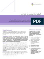 2016 What Is Psychosis Fact Sheet