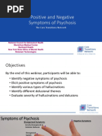 Psyrats Hallucinations Rating Scale | PDF | Hallucination | Nervous System