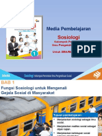 BAB 1 Fungsi Sosiologi Untuk Mengenali Gejala Sosial Di MAsyarakat