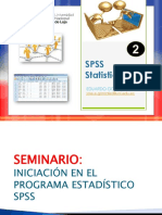 SPSS Seminario 2020