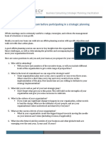 What You Should Ask Your Team Before Strategic Planning PDF