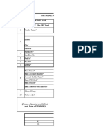 Vendor Creation form