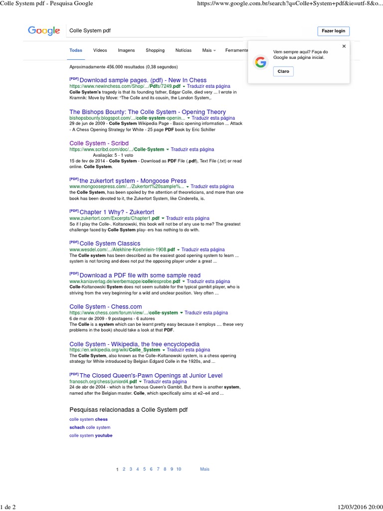 Colle System Chess Opening Overview | PDF | Chess Openings | Chess Theory