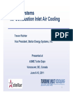 Chiller Systems For Combustion Inlet Air Cooling: Trevor Richter Vice President, Stellar Energy Systems, Inc