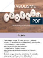 METABOLISME PROTEIN