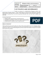 PPG Module 1 - The Concepts of Politics and Governance PDF