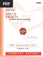 Didactica psichologiei symposium PBL 2003proceedings