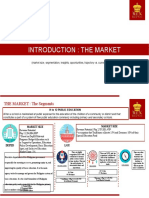 Introduction: The Market: (Market Size, Segmentation, Insights, Opportunities, Trajectory vs. Current Presence of REX)