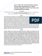 PP No 8 Optimization at Panjang Port