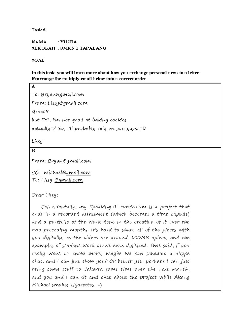 Learning Activity 1 Task 6 | PDF | Cognition