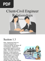 Client-Civil Engineer Relationships