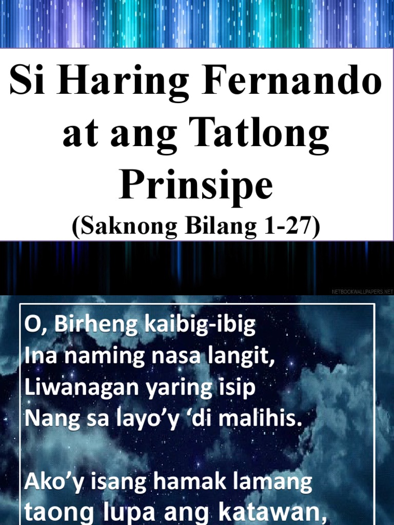 Aralin 3 Ibong Adarna Pdf