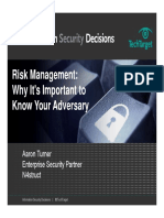 A.Turner Risk Management Why Its Important To Know Your Adversary