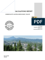 5092 - 2018-05-29 Skinner Butte Lighting Electrical Calculations - Revised