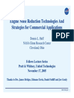 Engine Noise Reduction Technologies and Strategies For Commercial Applications