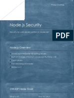 Node - Js Security