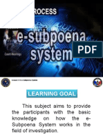 2.15 E-Subpoena System