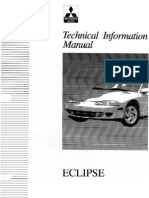 Mitsubishi Eclipse Technical Information Manual 1994