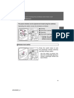 Power Windows: Operating The Switch Moves The Windows As Follows: Closing One-Touch Closing Opening One-Touch Opening
