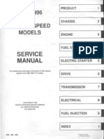 Harley Davidson FLT 1995-96 Carb Service