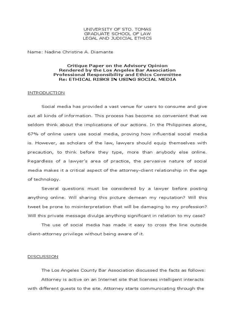 LJE Critique PDF AttorneyClient Privilege Discovery (Law)