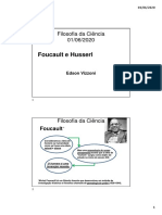 Filosofia da Ciência aula 13 Foucault e Husserl.pdf