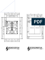 Ground Floor Plan Site Development Plan: Scale: 1: 100 MTS Scale: 1: 100 MTS