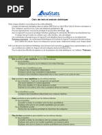 Choix des tests et analyses statistiques V2