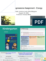 Learning Progressions Assignment Group 4 Energy