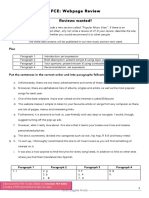Fce Review Webpage - SV PDF