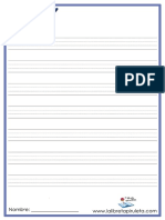 01 Hoja Escritura Pauta Montessori PDF