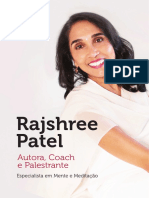 Rajshree Patel: Especialista em Mente e Meditação