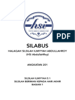 Silabus Si 05.1 Ar201