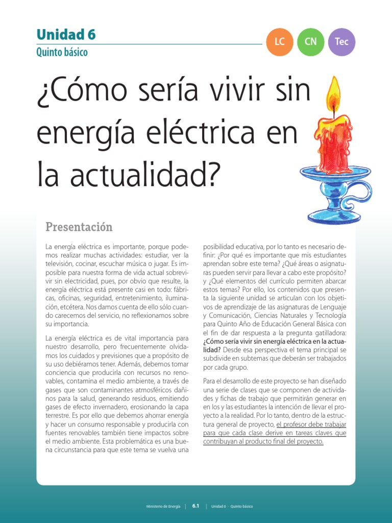 Electricida | PDF | Generación eléctrica | Comprensión lectora