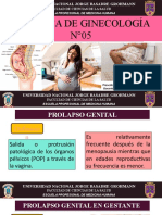 Prolapso Genital en Gestantes