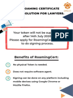 Brochure - Roaming Certificate