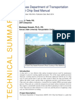 Kansas Department of Transportation 2014 Chip Seal Manual: Dean M. Testa, P.E