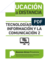 EDUCACIÓN A DISTANCIA Tecnología de La Información y La Comunicación 2